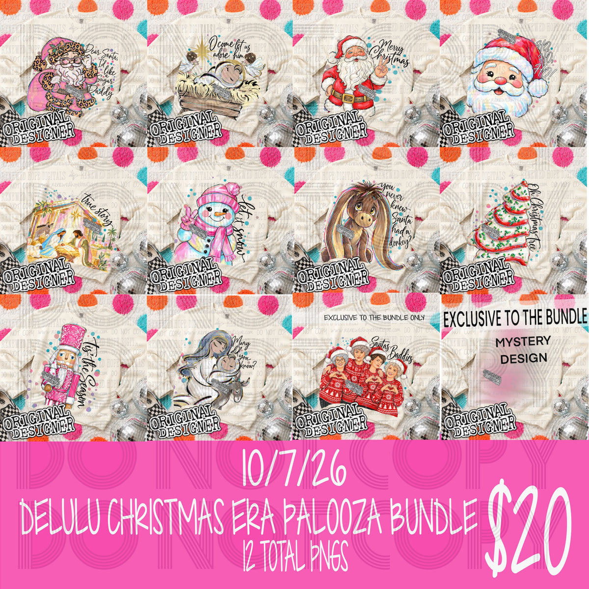 🎄🎅DELULU CHRISTMAS ERA $2 PALOOZA BUNDLE🎅🎄