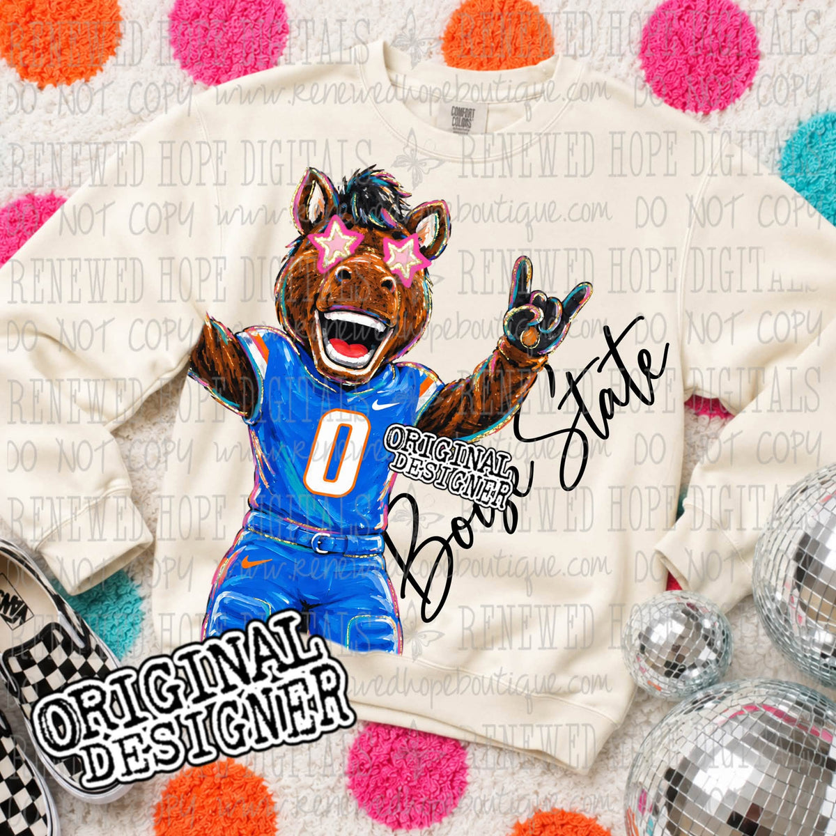 ⭐️ROCKIN’ DELULU BOISE STATE ⭐️