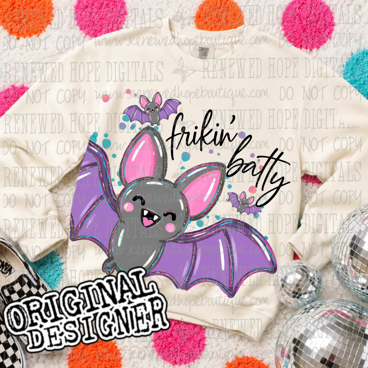 🎃🖤SPOOKY DELULU FRIKIN' BATS 🎃🖤