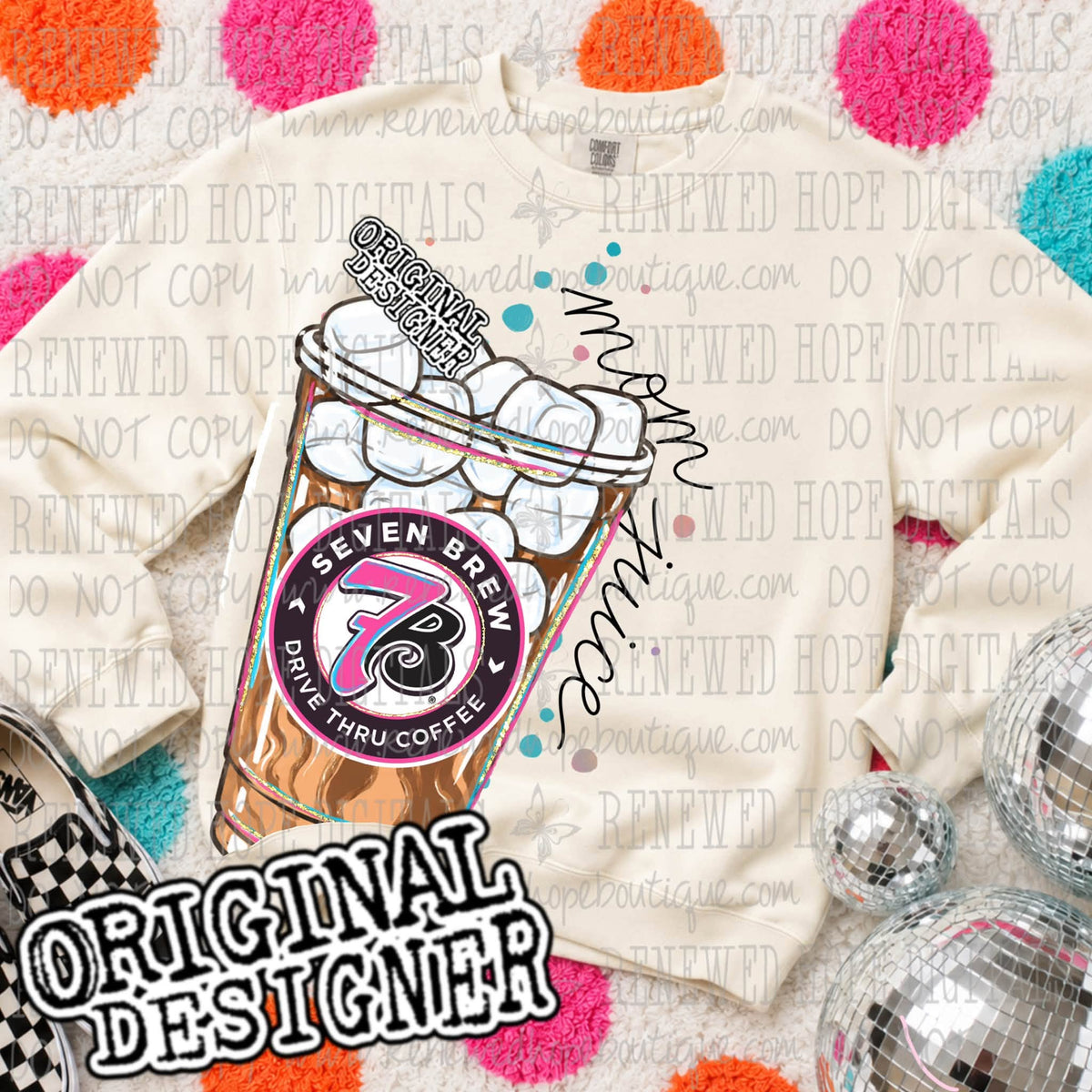 🥤🩷DELULU DRINKY DRINK MOM JUICE 7 ICED COFFEE🥤🩷