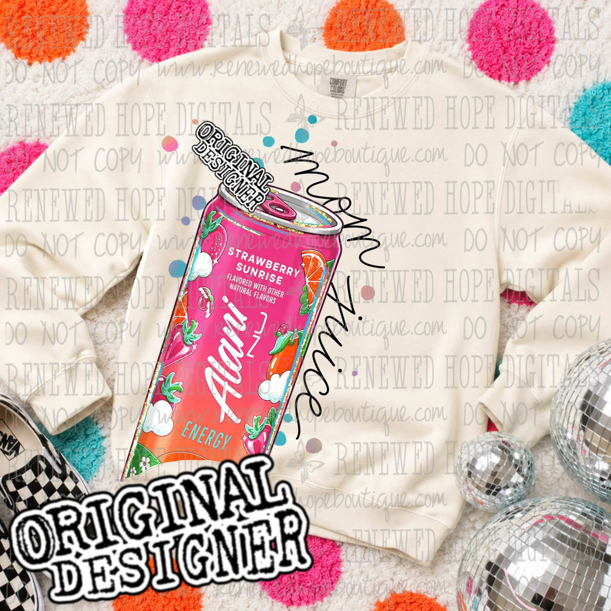 🥤🩷DELULU DRINKY DRINK MOM JUICE STRAWBERRY SUNRISE ENERGY DRINK 🥤🩷