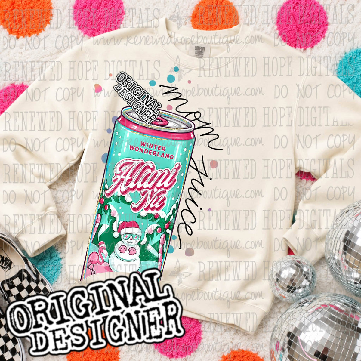 🥤🩷DELULU DRINKY DRINK MOM JUICE WINTER WONDERLAND ENERGY DRINK 🥤🩷