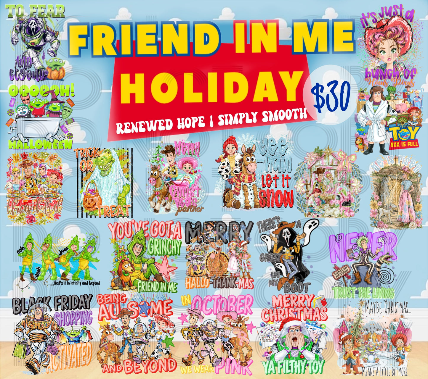 🍂🎄YOU’VE GOT A FRIEND IN ME HOLIDAY COLLAB WITH SIMPLY SMOOTH DESIGNS🎄🍂