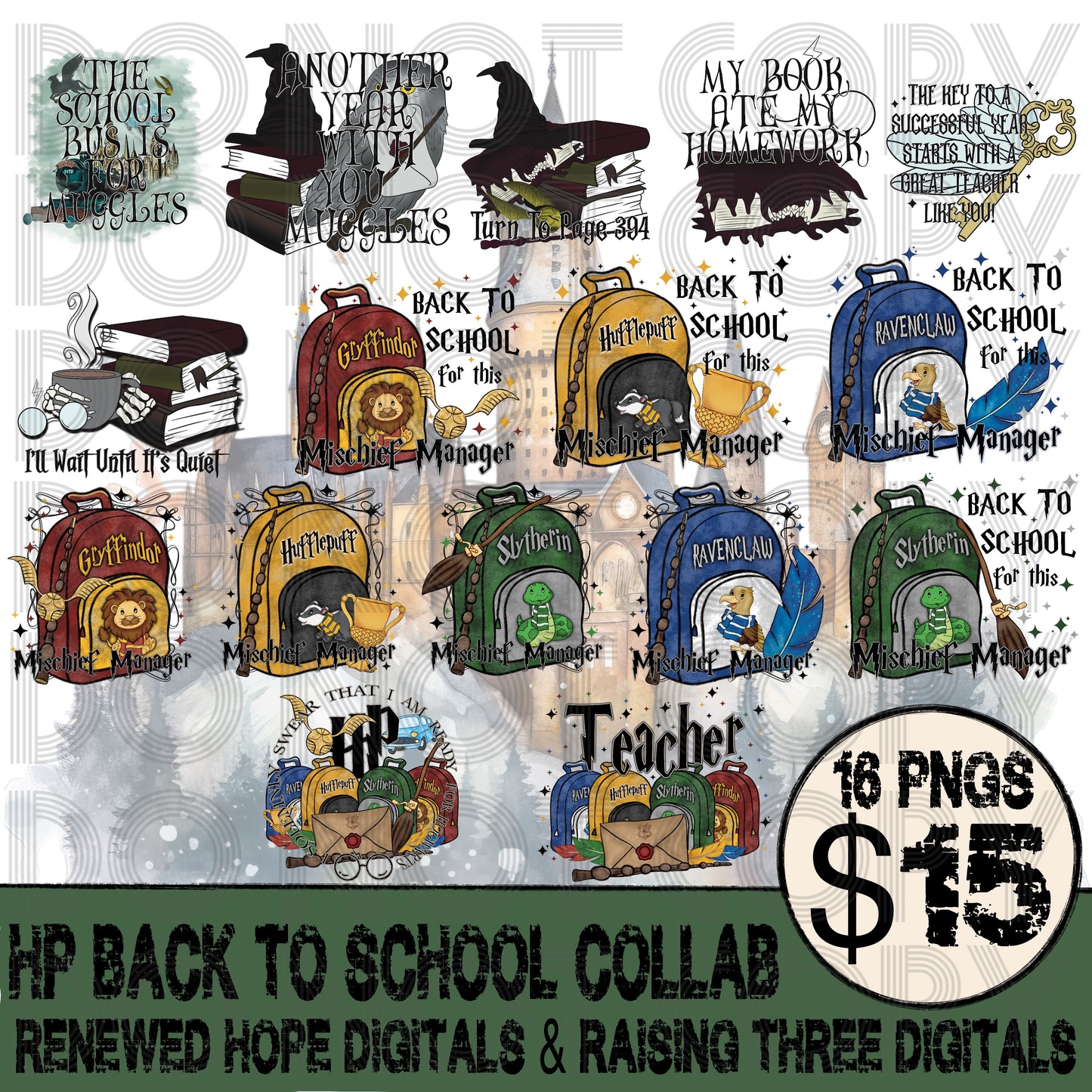 🧙🏼HP Back To School Collab🏫