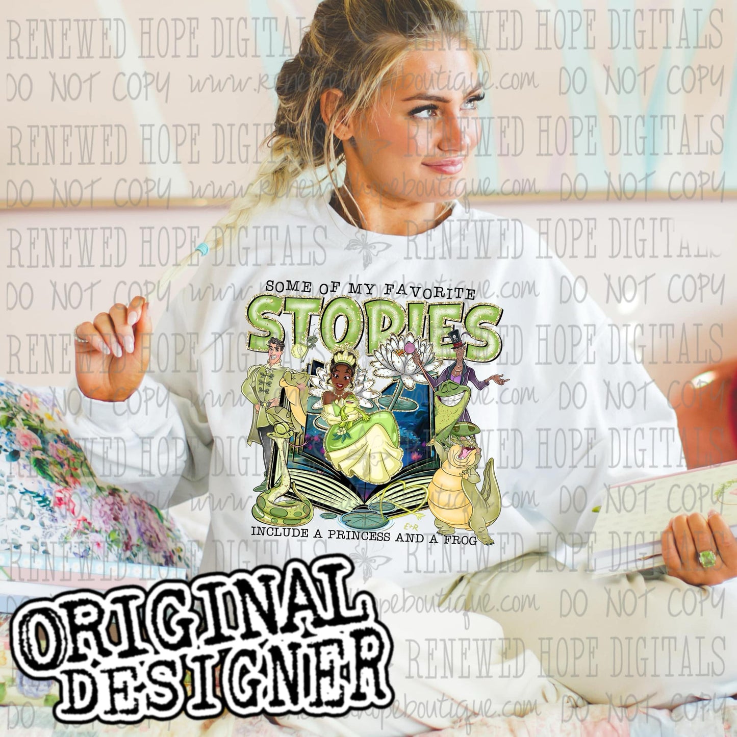 ✨SOME OF MY FAVORITE STORIES INCLUDE A PRINCESS AND A FROG✨