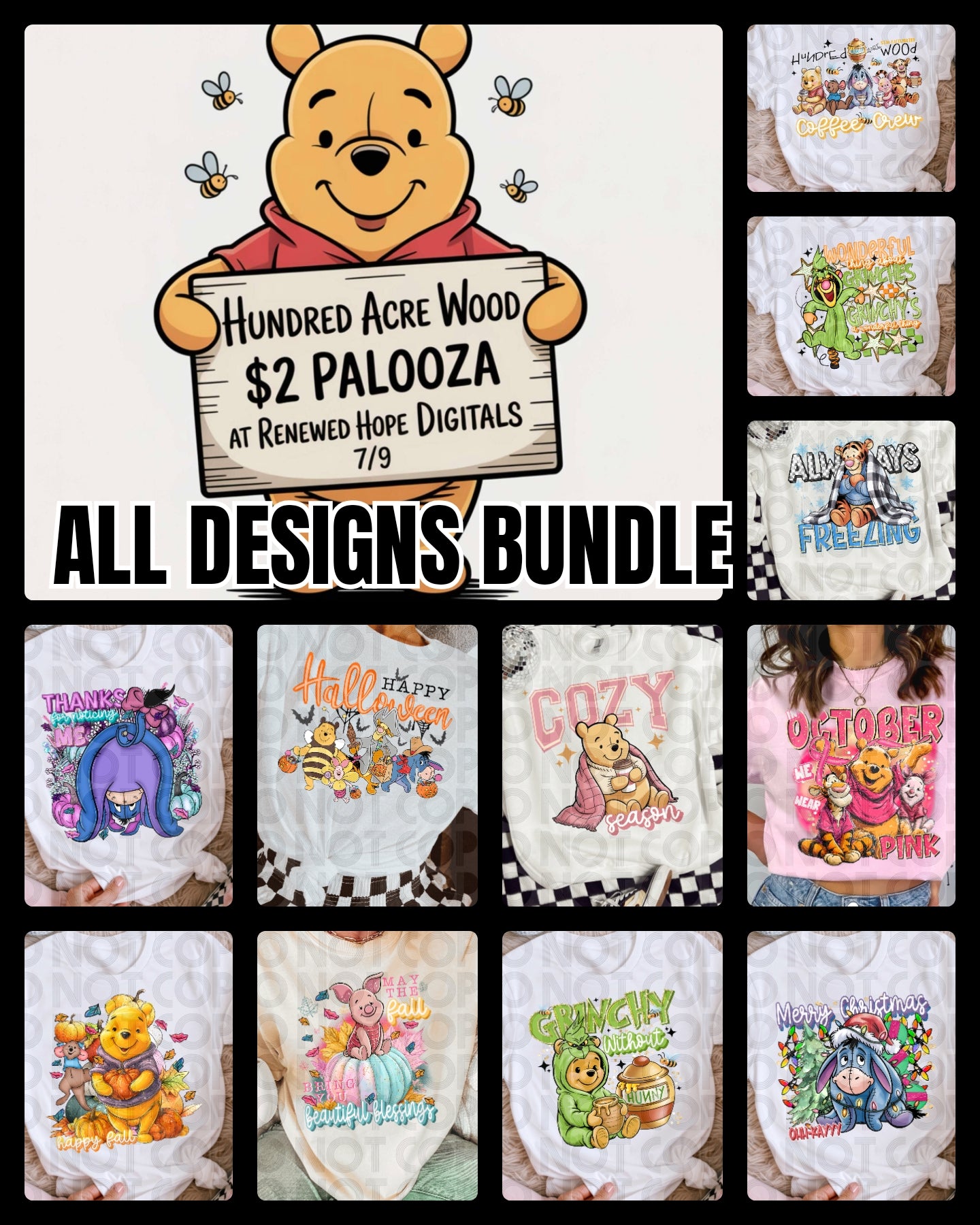 ✨️100 ACRE WOOD PALOOZA BUNDLE✨️