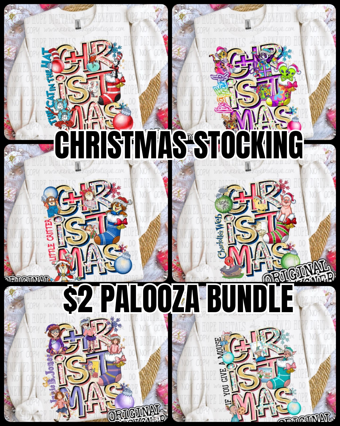 🎄CHRISTMAS STOCKING $2 PALOOZA BUNDLE🎄