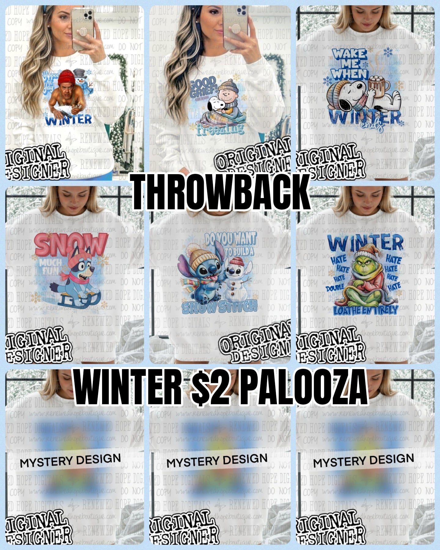❄️THROWBACK WINTER $2 PALOOZA BUNDLE❄️