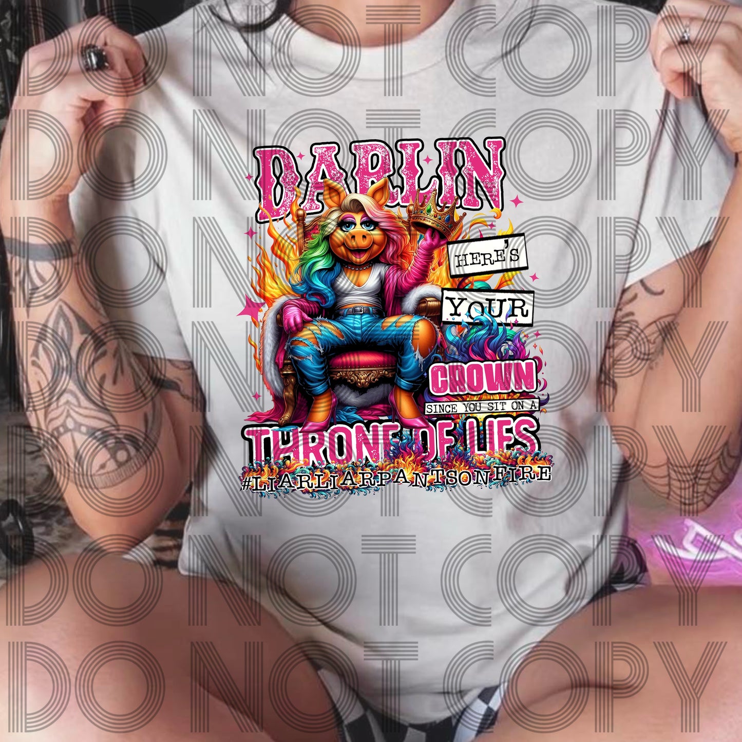 🐷 HOTP EXCLUSIVE 🐽 DARLIN YOU SIT ON A THRONE OF LIES🐽