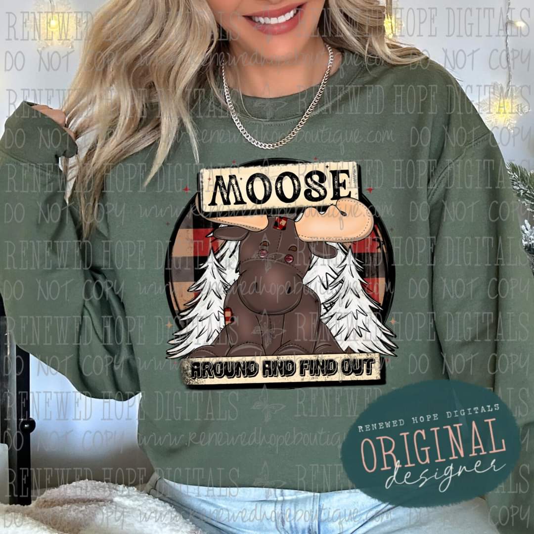 🎄 Moose Around And Find Out 🫎