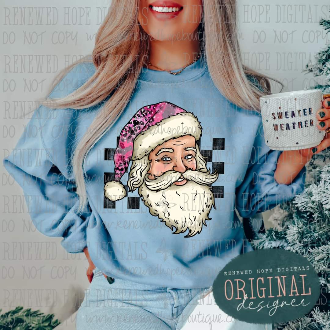 🎅 Santa Pink Animal Print 🎅