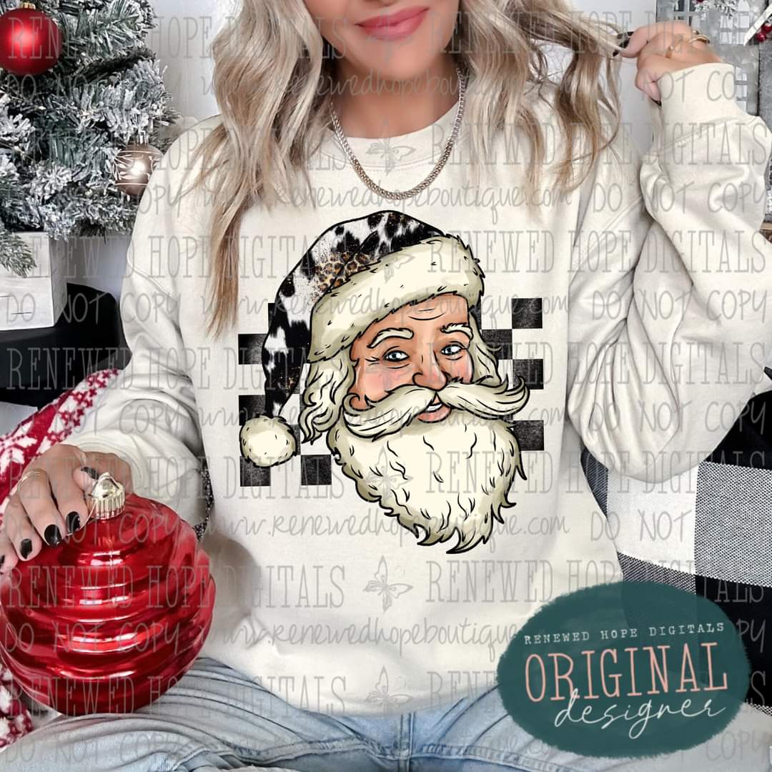 🎅 Santa Cow Print 🎅