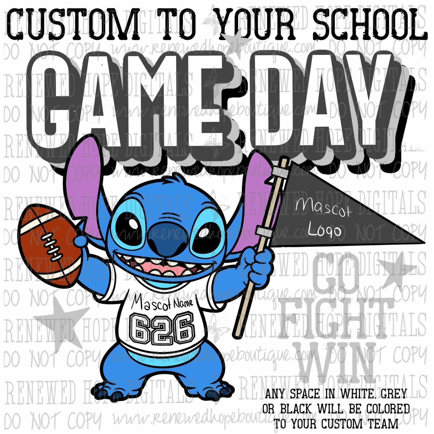 🏈GAME DAY CUSTOM🏈