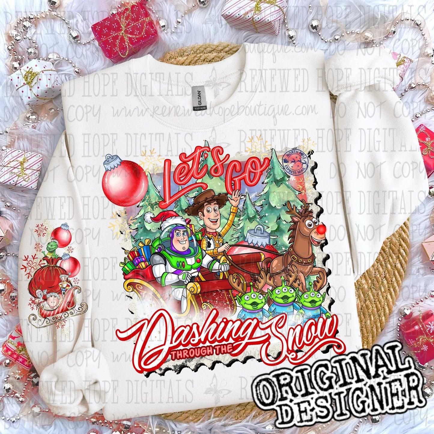 💚❤️TS LET'S GO DASHING THROUGH THE SNOW❄️