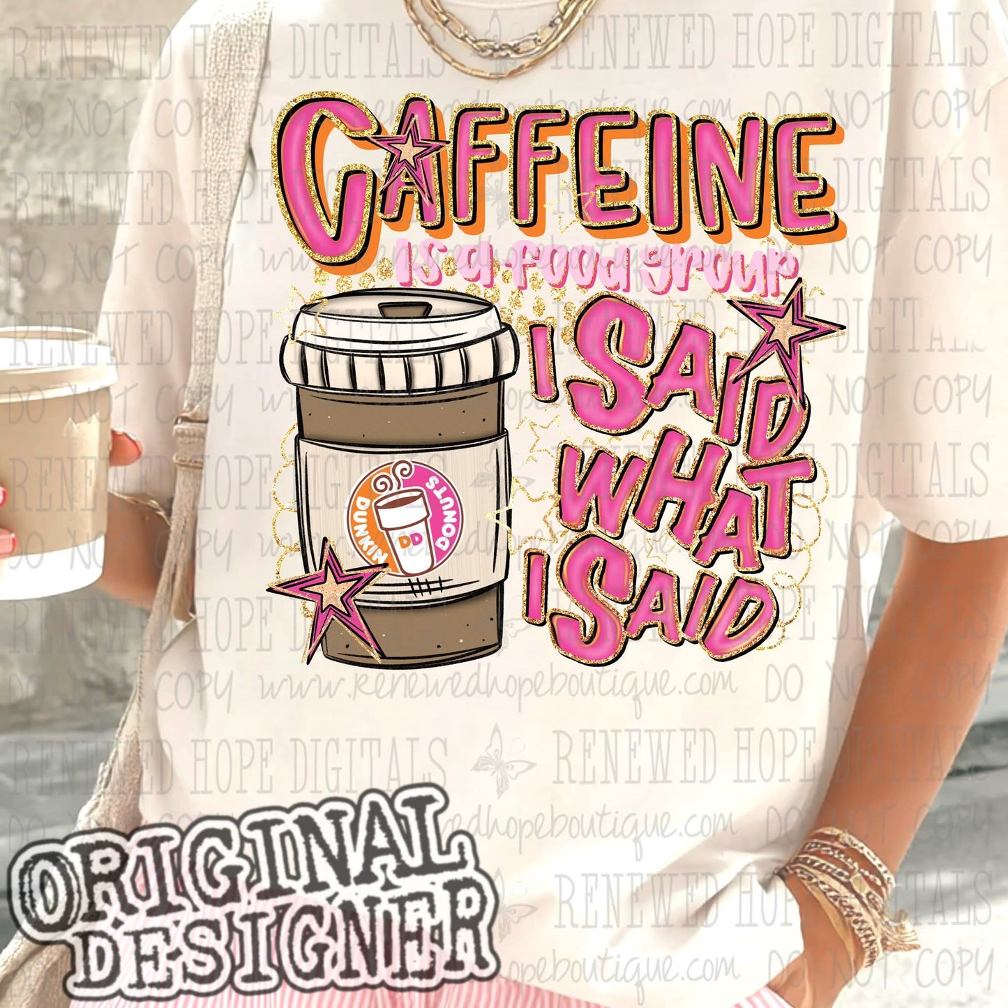 ✨️CAFFEINE IS A FOOD GROUP DD HOT✨️