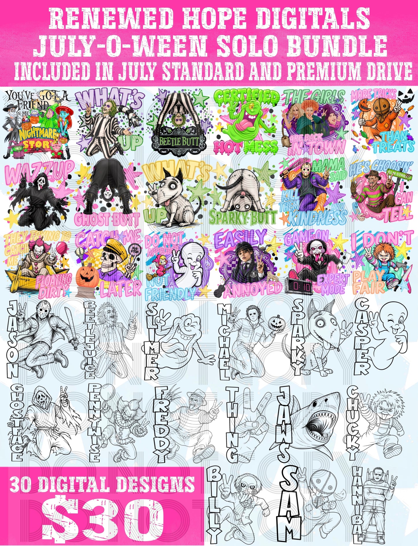 JULY-O-WEEN SOLO BUNDLE