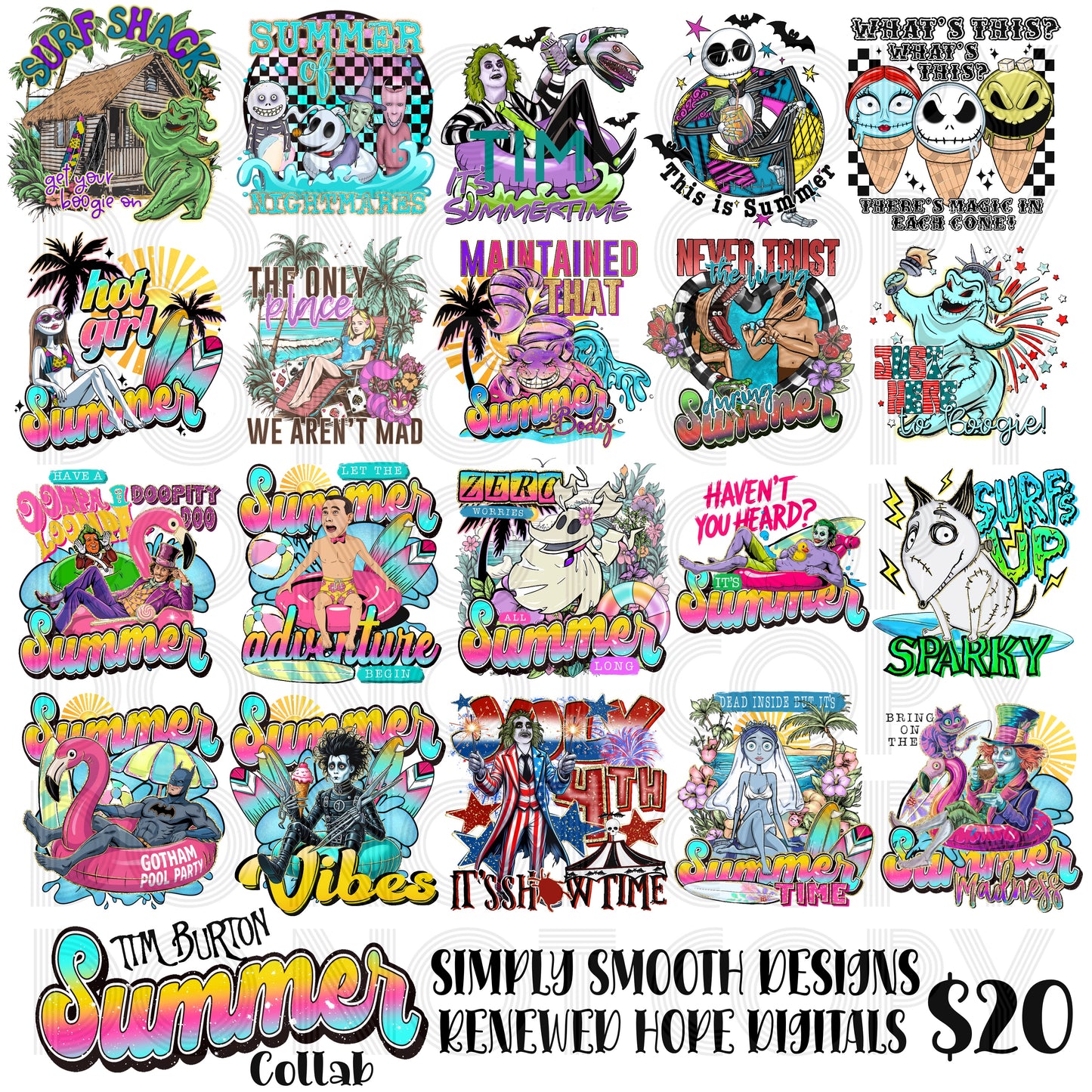 💦BURTON SUMMER COLLAB W/SIMPLY SMOOTH DESIGNS ☀️