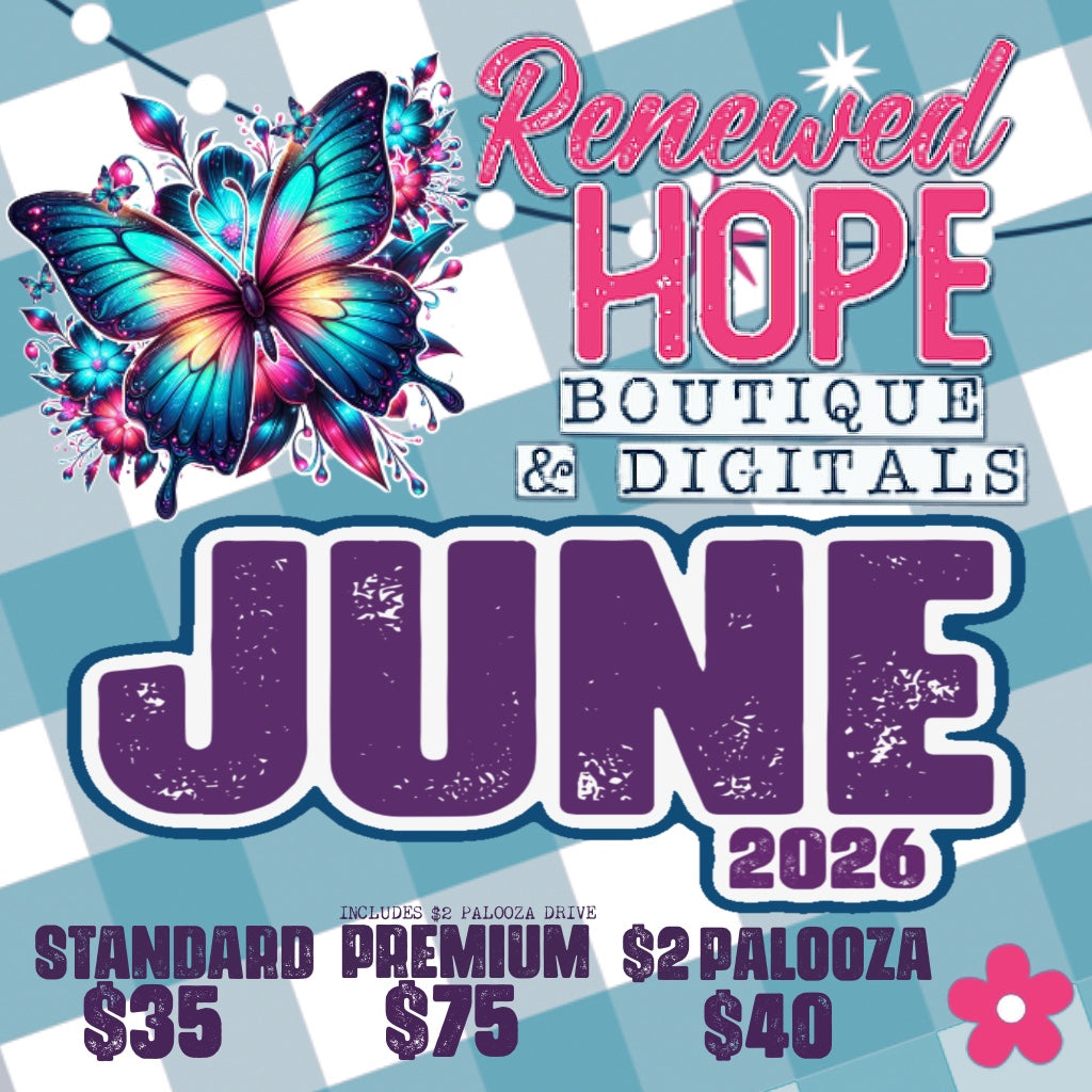 JUNE 2026 MONTHLY DRIVE DESIGN DRIVE/STANDARD/PREMIUM/ $2 PALOOZA DRIVE