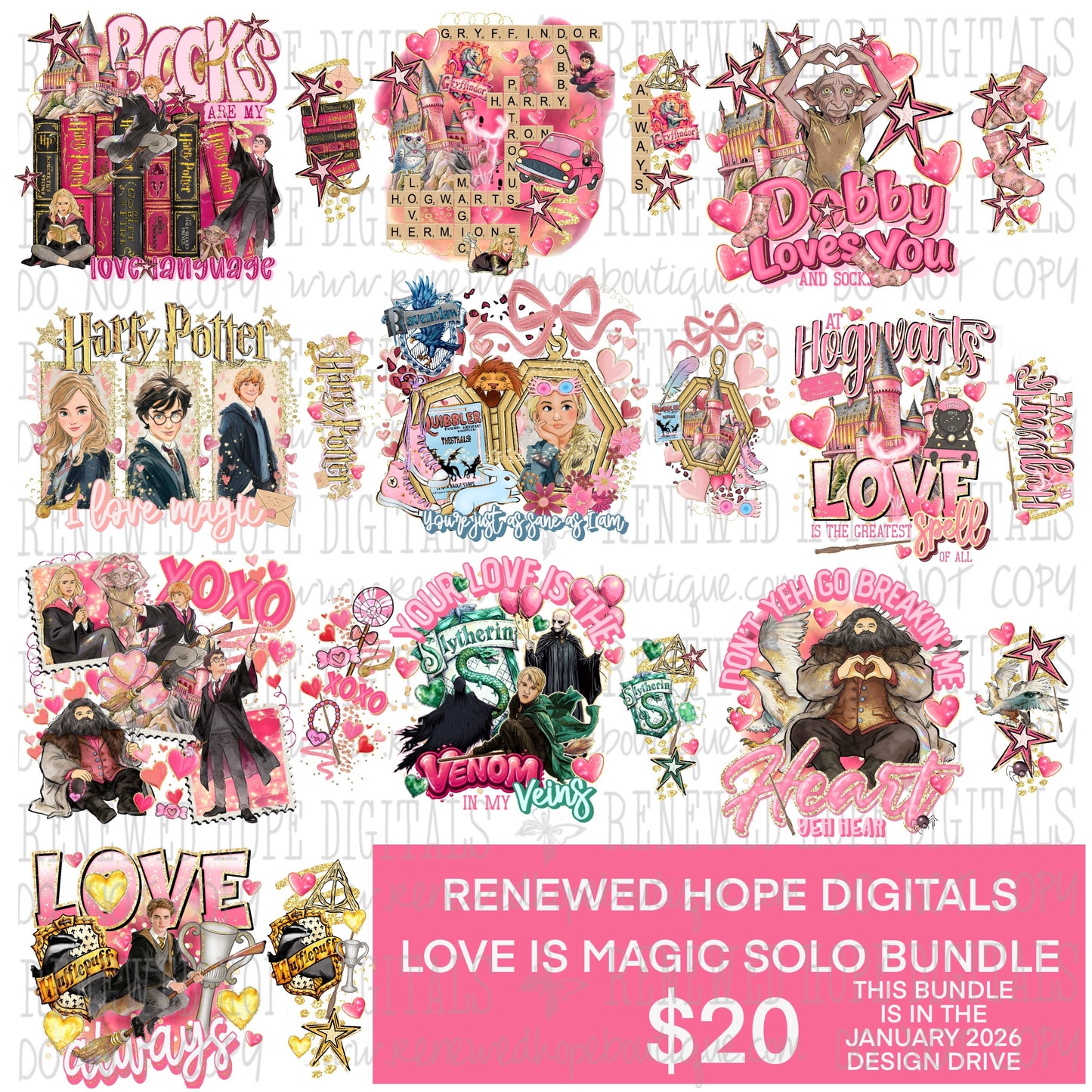 💕HP LOVE IS MAGIC SOLO BUNDLE💕