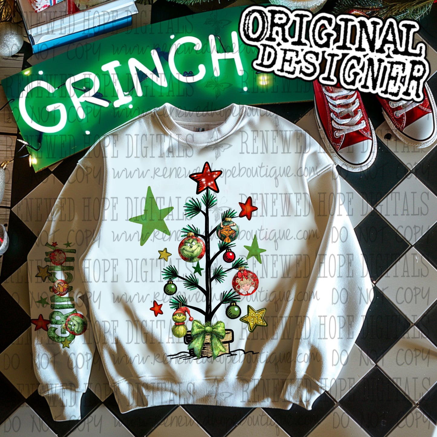 🎄GREEN GUY CB TREE💚