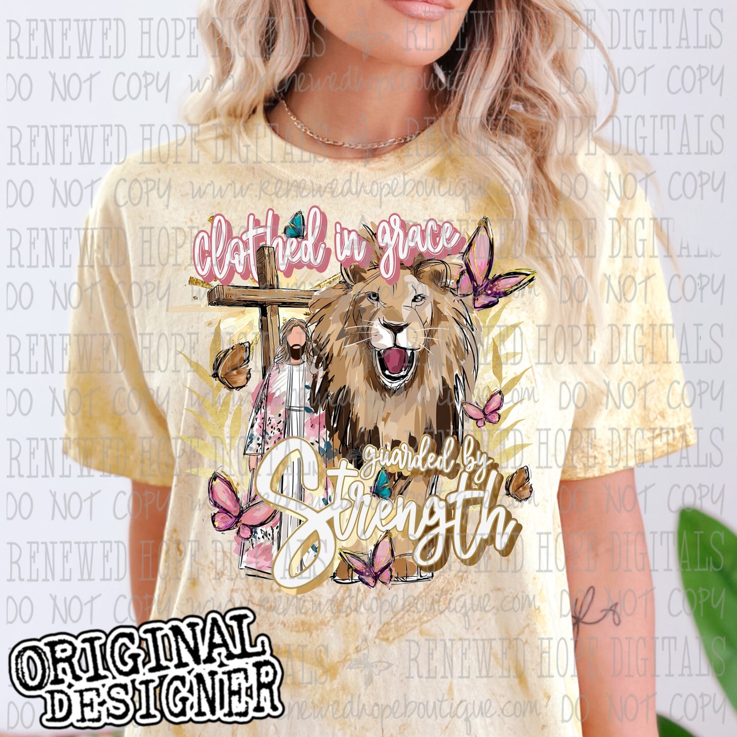 🩷CLOTHED IN GRACE GUARDED BY STRENGTH✝️