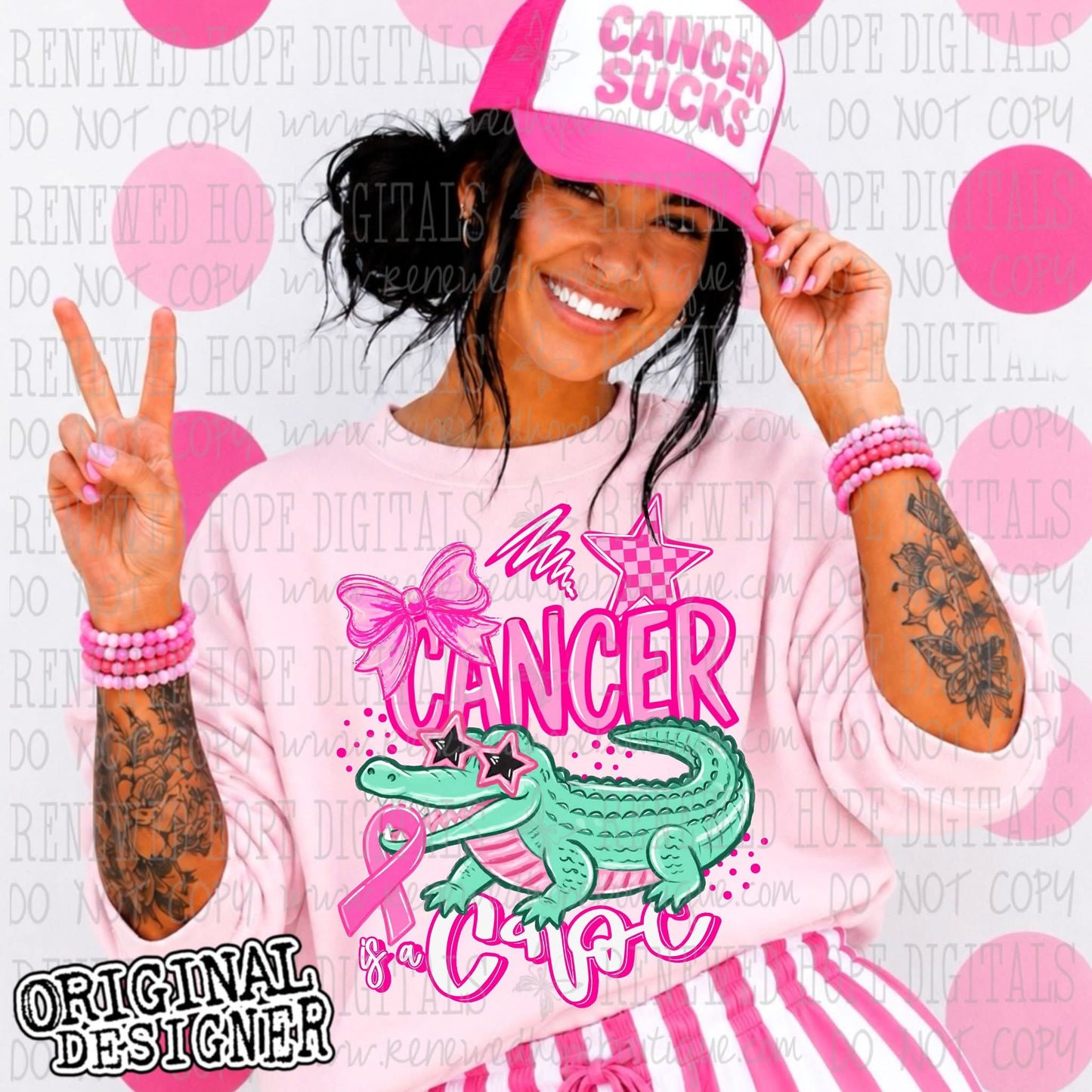 🎗️🩷CANCER IS A CROC🩷🎗️