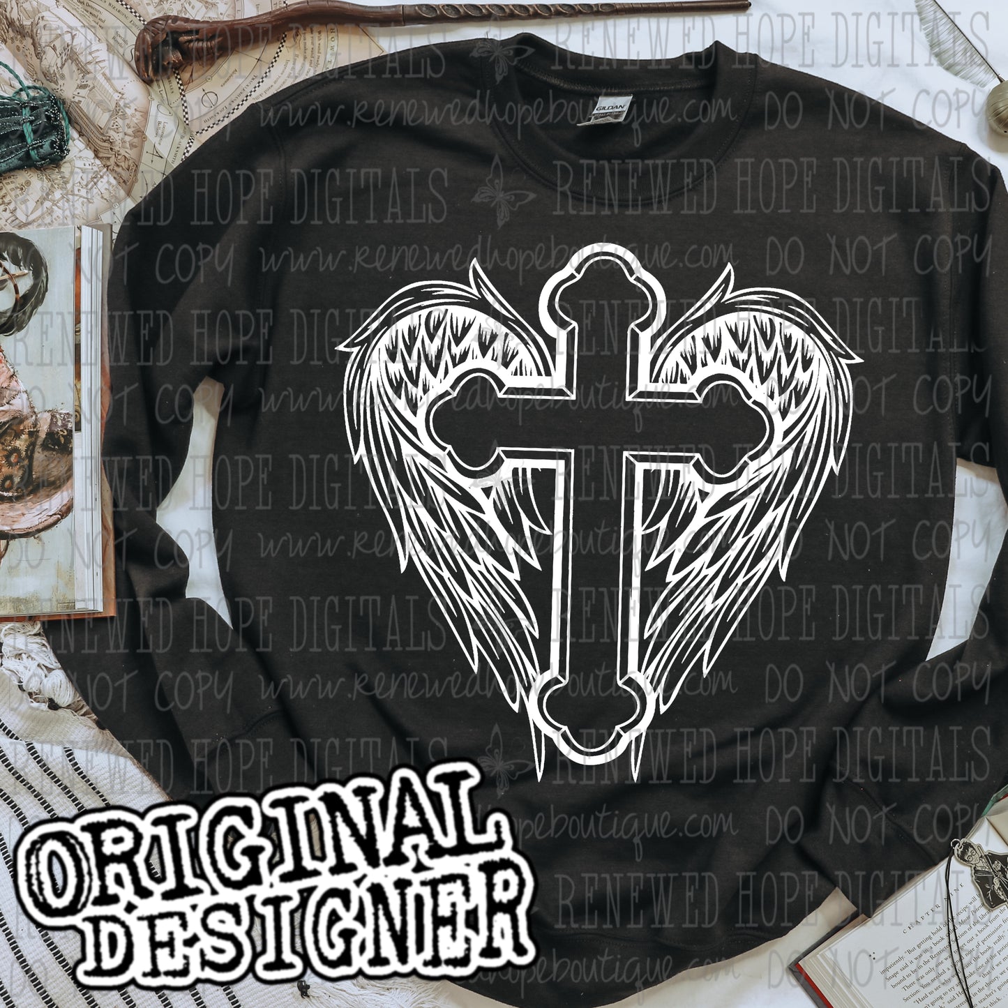 ✝️CROSS WINGS🪽