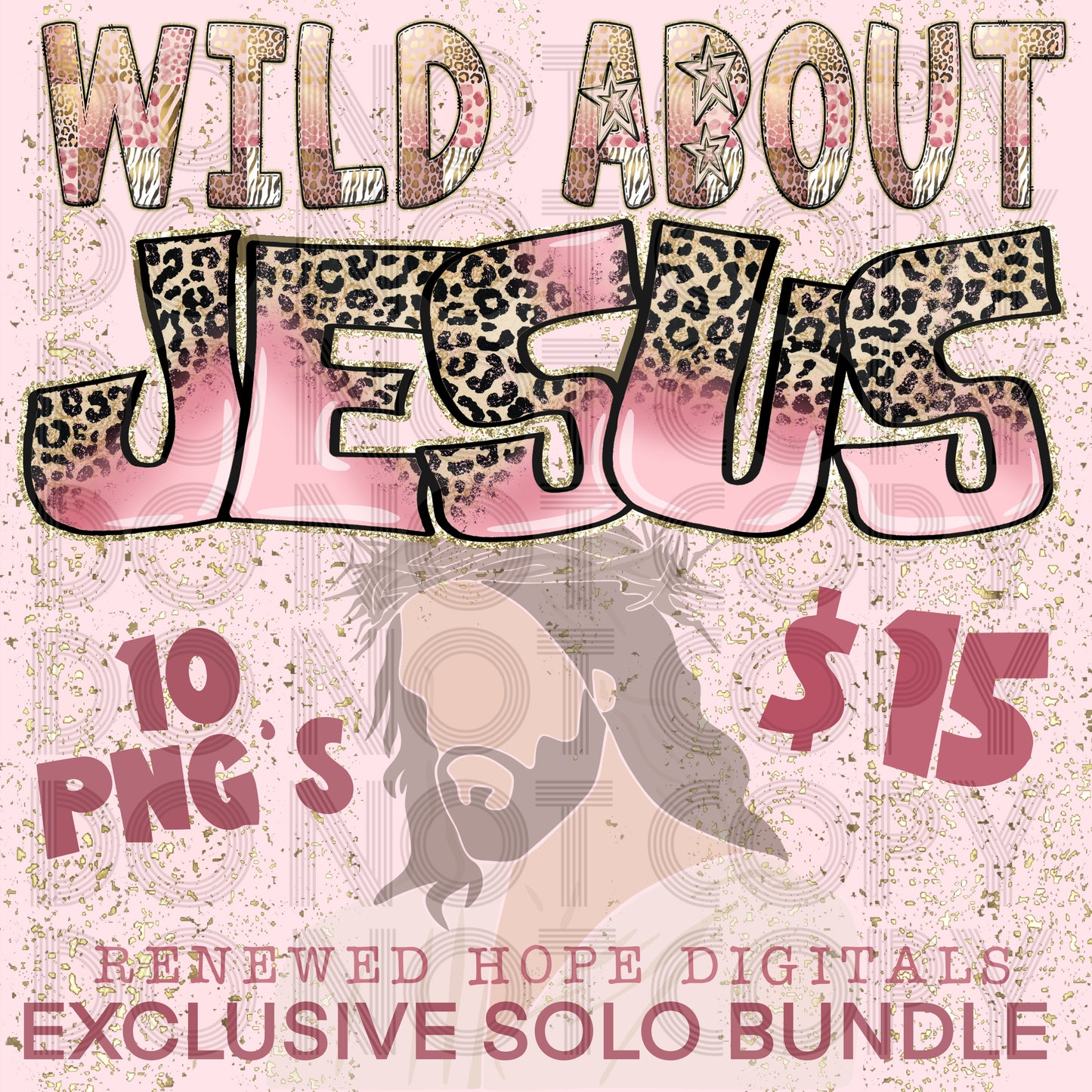 ✝️WILD ABOUT JESUS EXCLUSIVE SOLO BUNDLE🩷