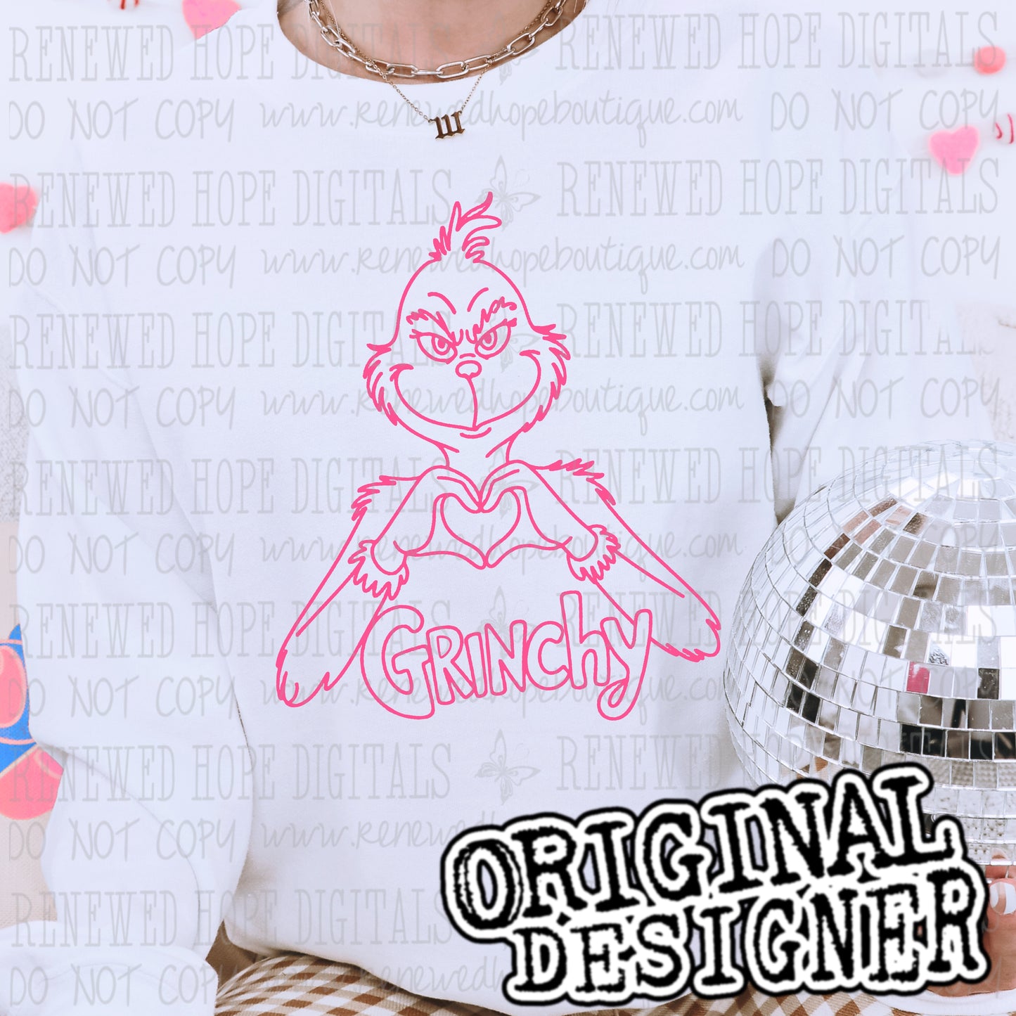 🩷GG INCHY HEART HANDS🩷