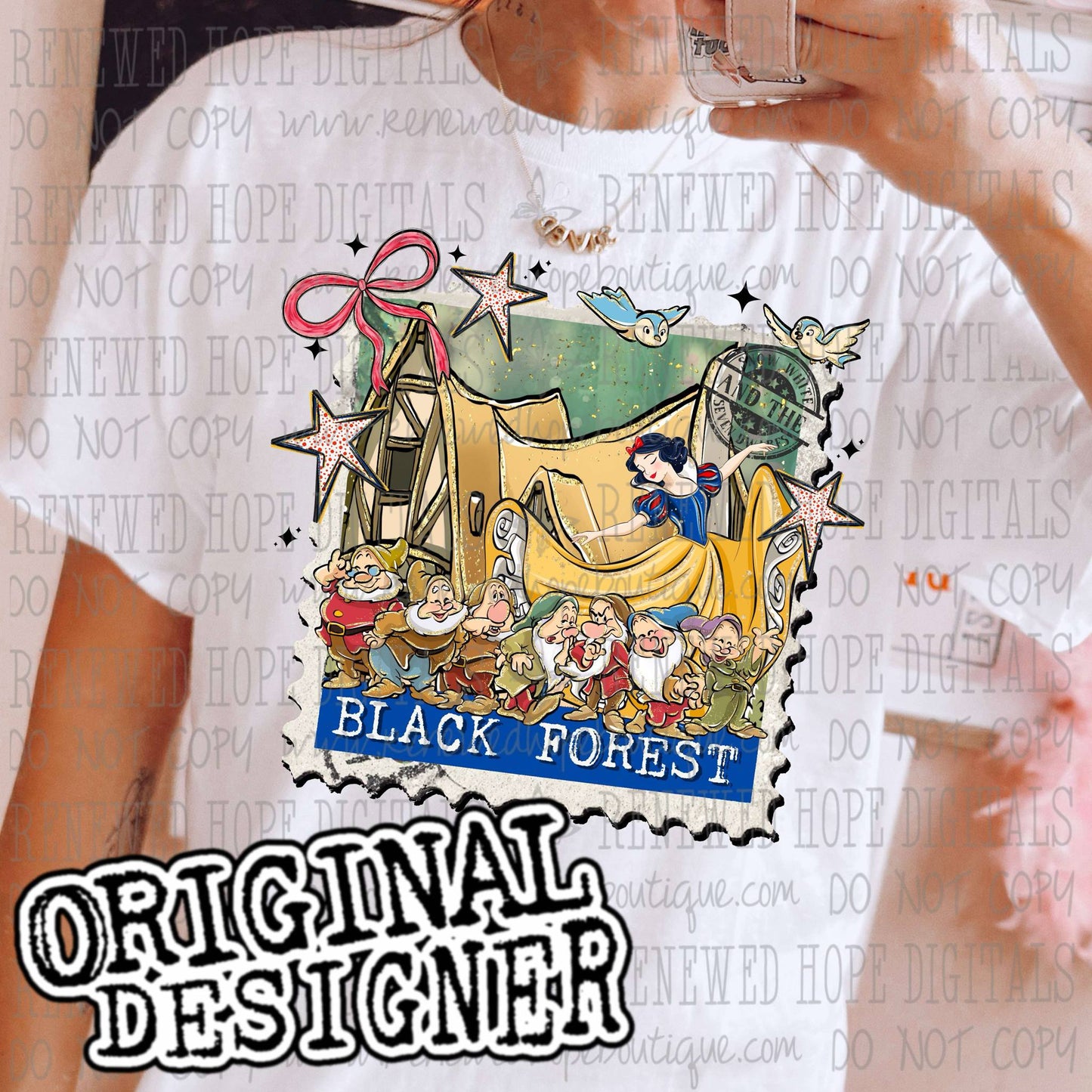 🌲BLACK FOREST STAMP🌲