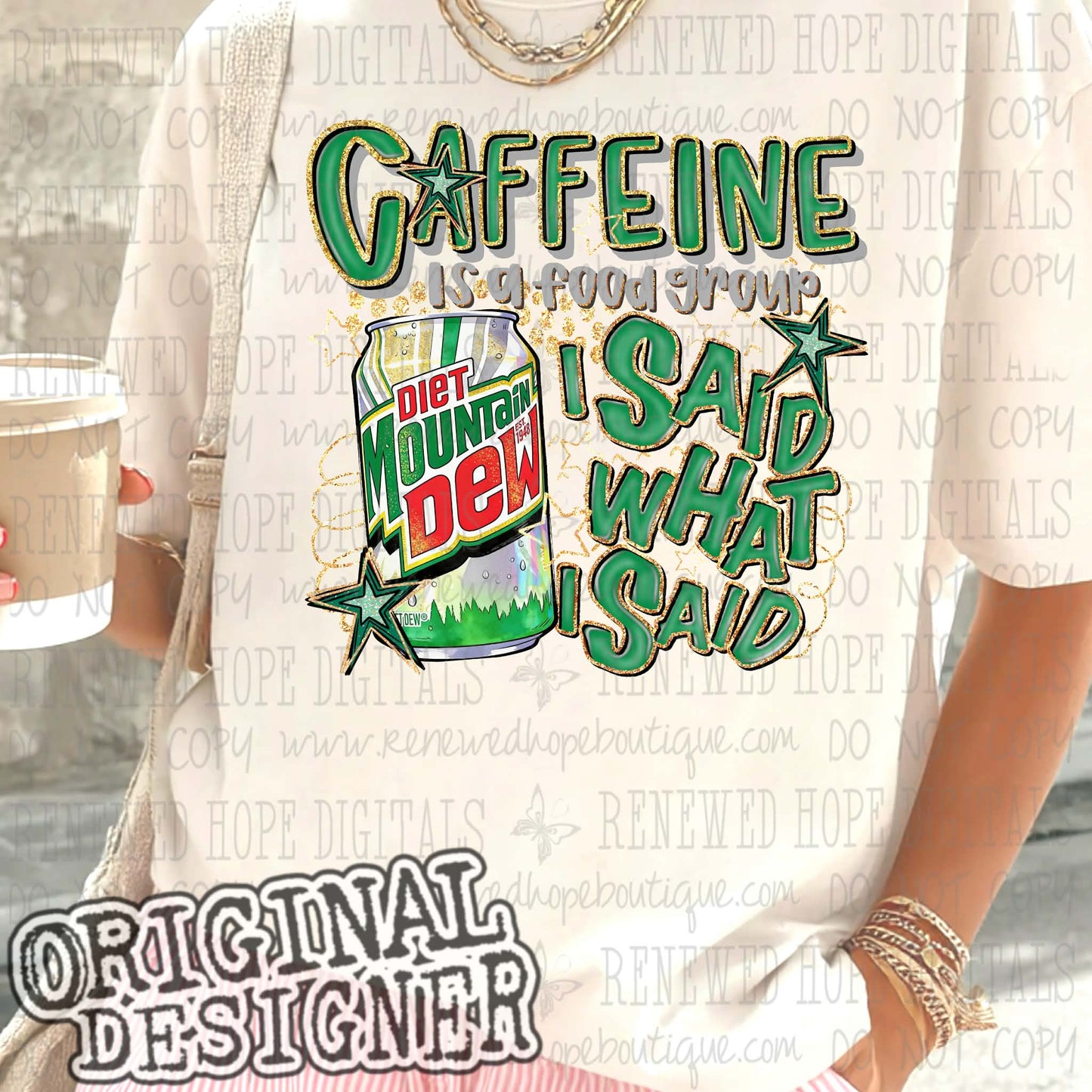 ✨️CAFFEINE IS A FOOD GROUP DIET MT D✨️