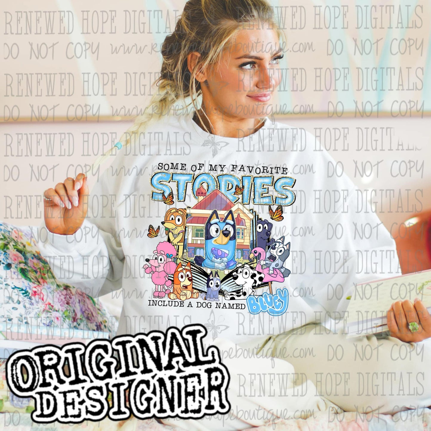 ✨SOME OF MY FAVORITE STORIES INCLUDE A DOG NAMED BLUEY✨