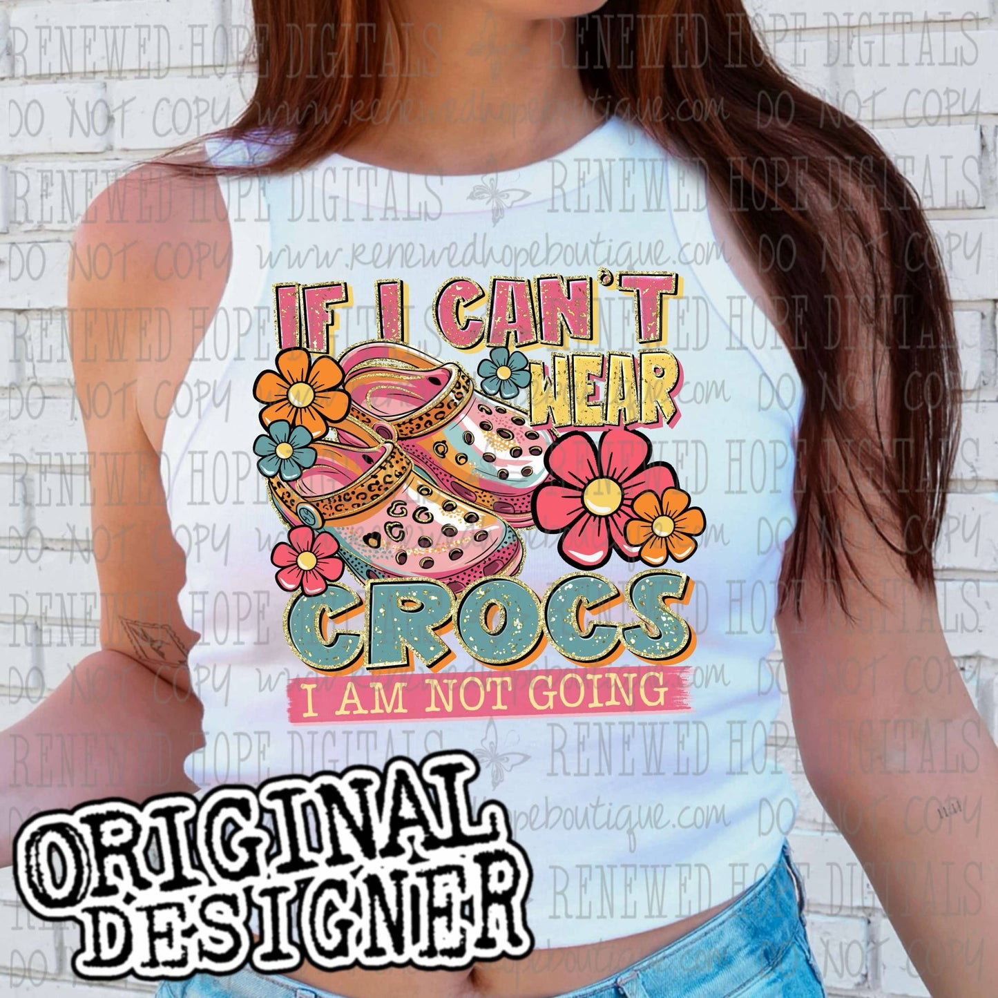 🩷IF I CAN'T WEAR CROCS I'M NOT GOING🩵