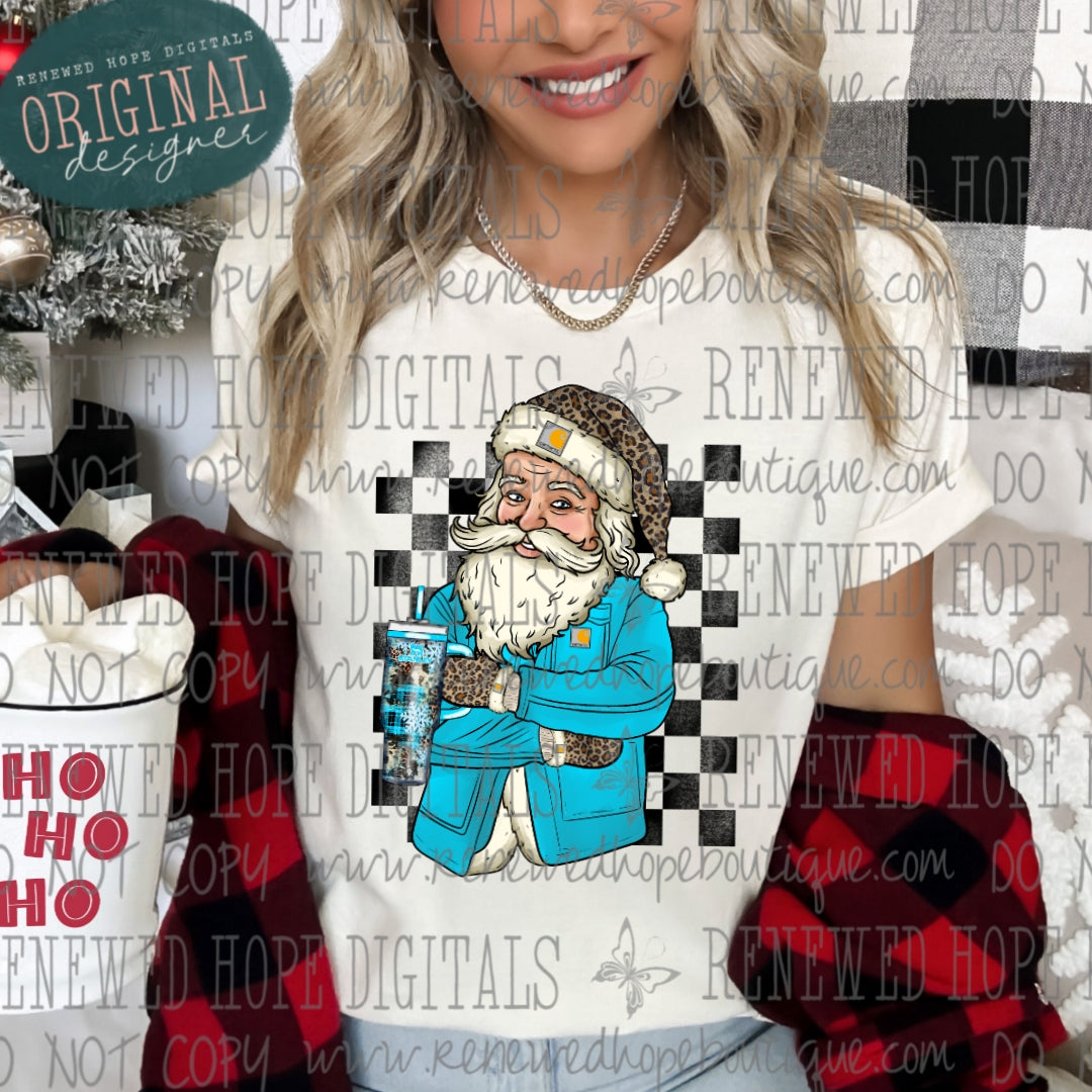 🎅 Boujee Santa Turquoise 🎅