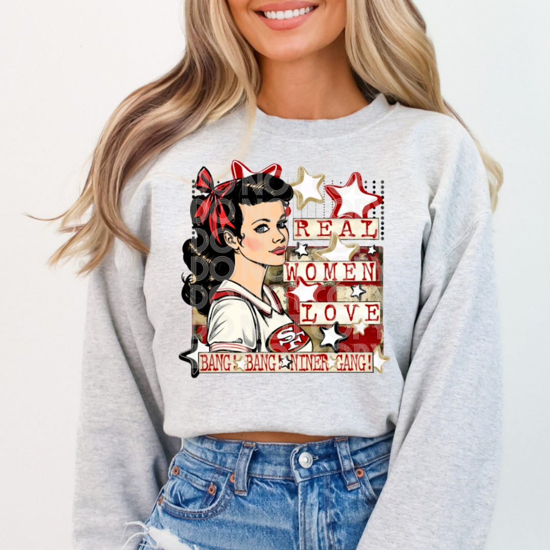 🏈 Real Women Love Bang Bang N Gang ❤️🤍