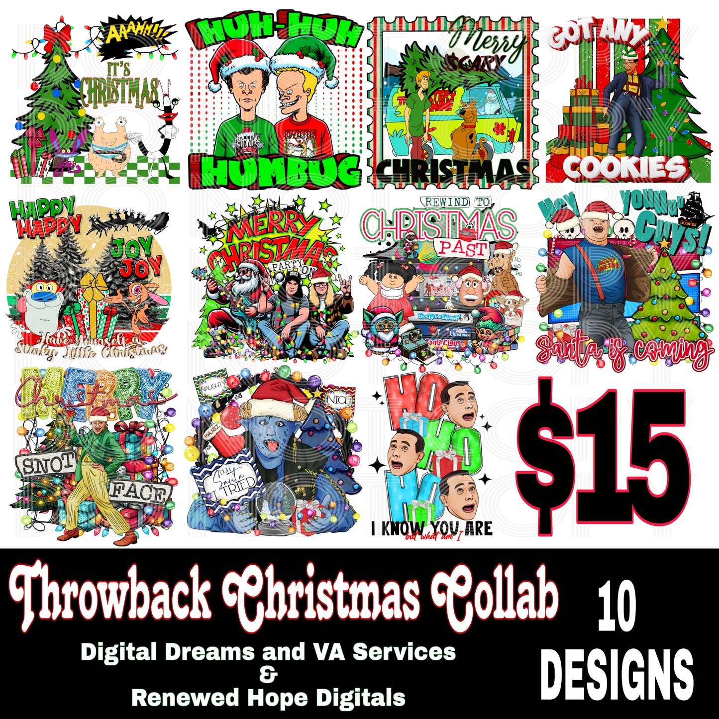 💙Throwback Christmas Collab w/ Digital Dreams And VA Services💙
