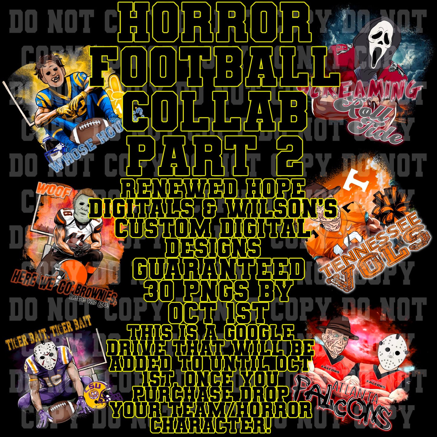 🏈Football Horror Collab PART 2🏈