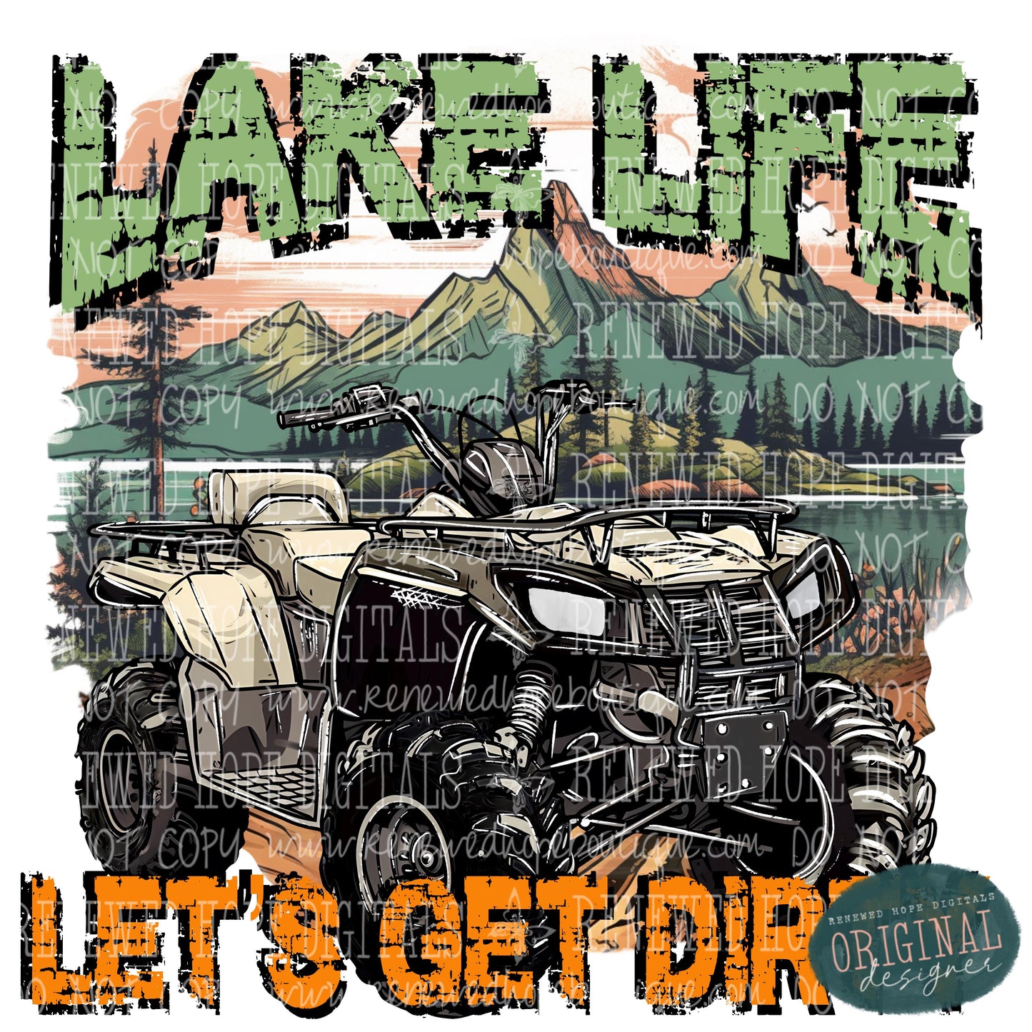 💧LAKE LIFE 4WHEELER💧