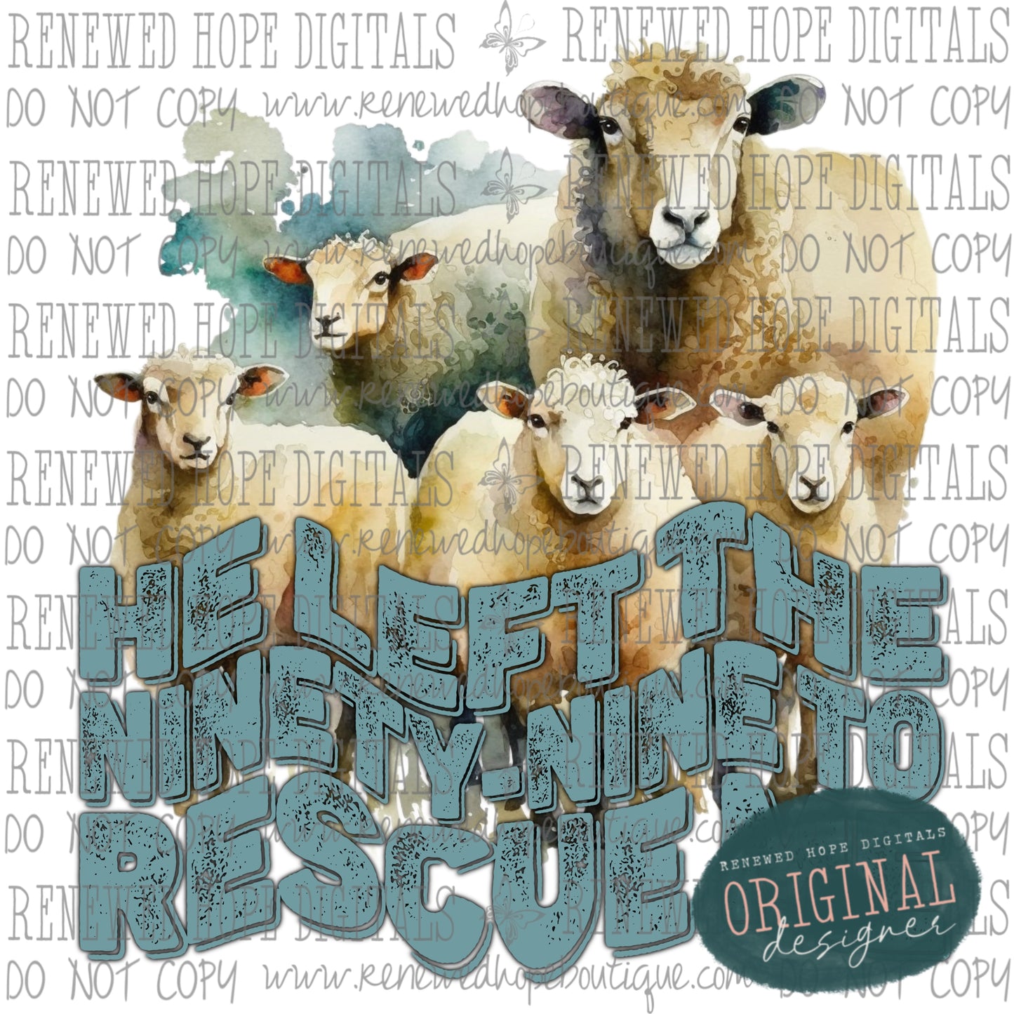 ✝️HE LEFT THE 99🐑