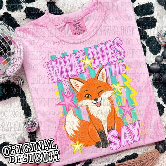 🦊 WHAT DOES THE FOX SAY 🦊