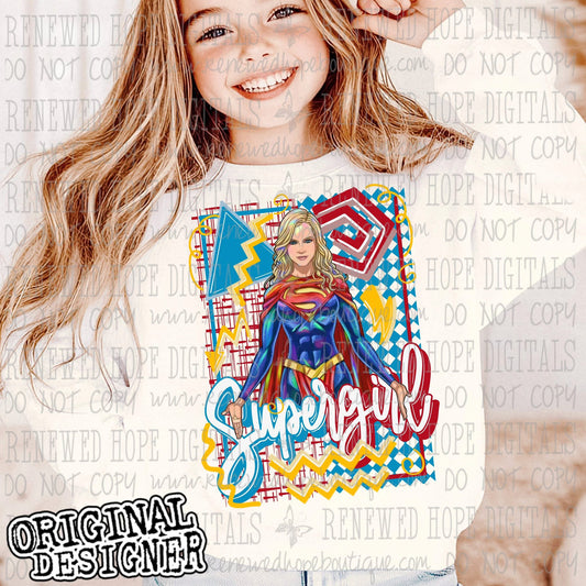 🟪🟢🔶 RETRO SUPERGIRL 🟪🟢🔶