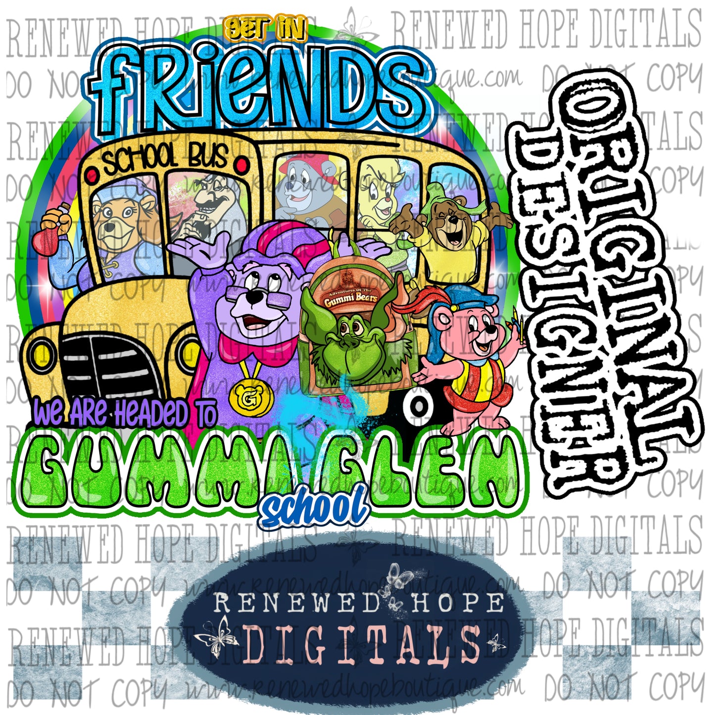 🐻 GET IN FRIENDS WE ARE HEADED TO GUMMI GLEN SCHOOL ✏️