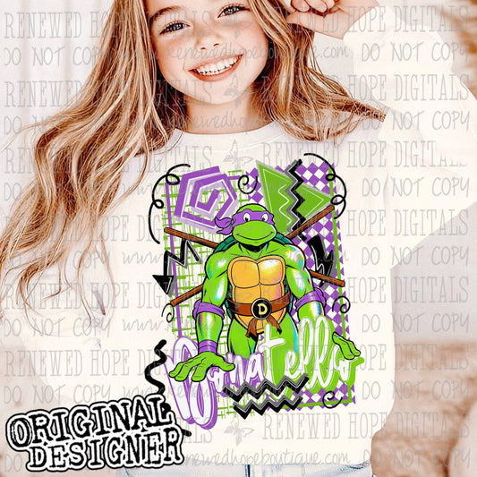 🟪🟢 RETRO DONATELLO 🟢🟪