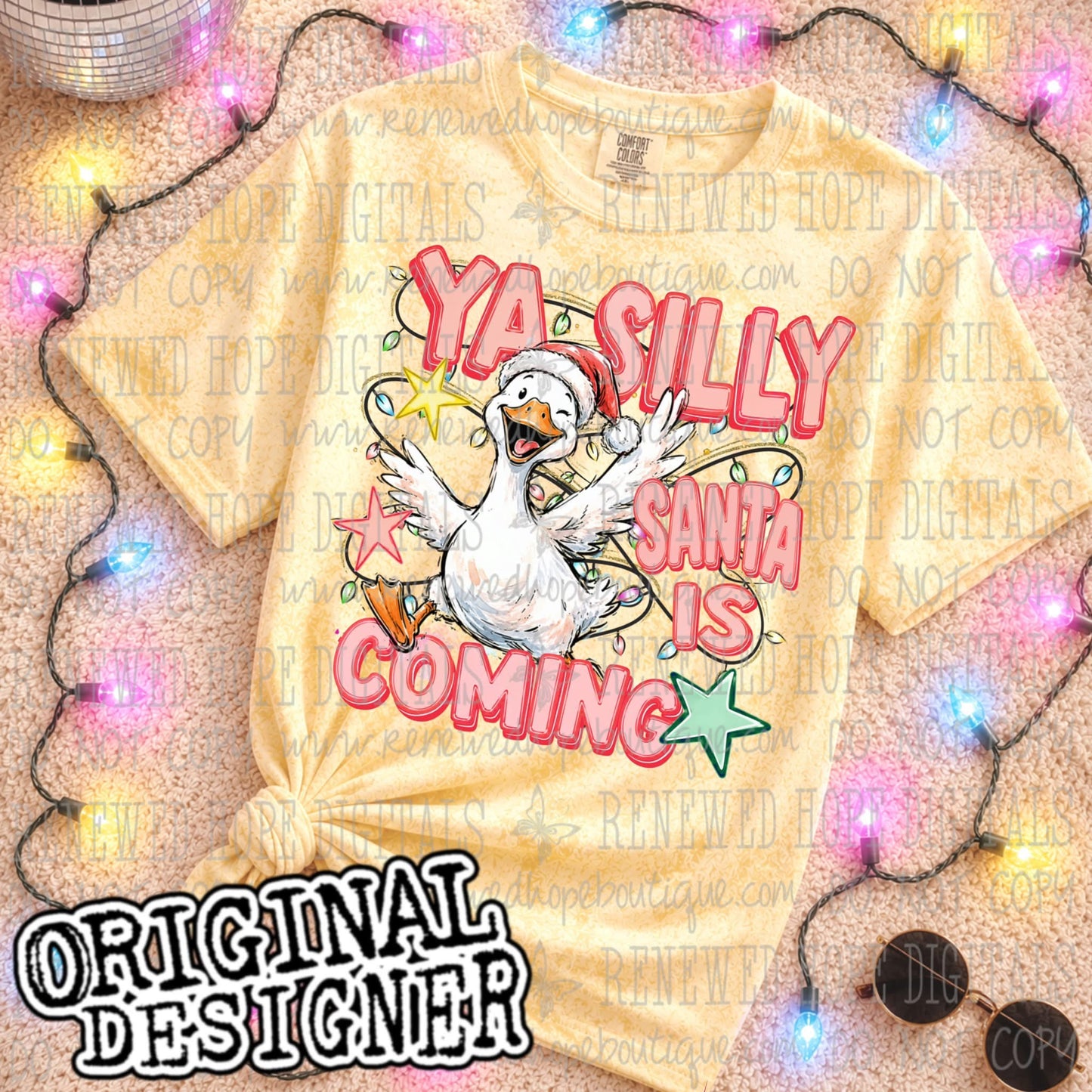 🎅🪿YA SILLY GOOSE SANTA IS COMING🪿🎅
