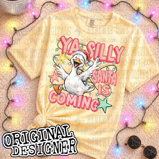 🎅🪿YA SILLY GOOSE SANTA IS COMING🪿🎅