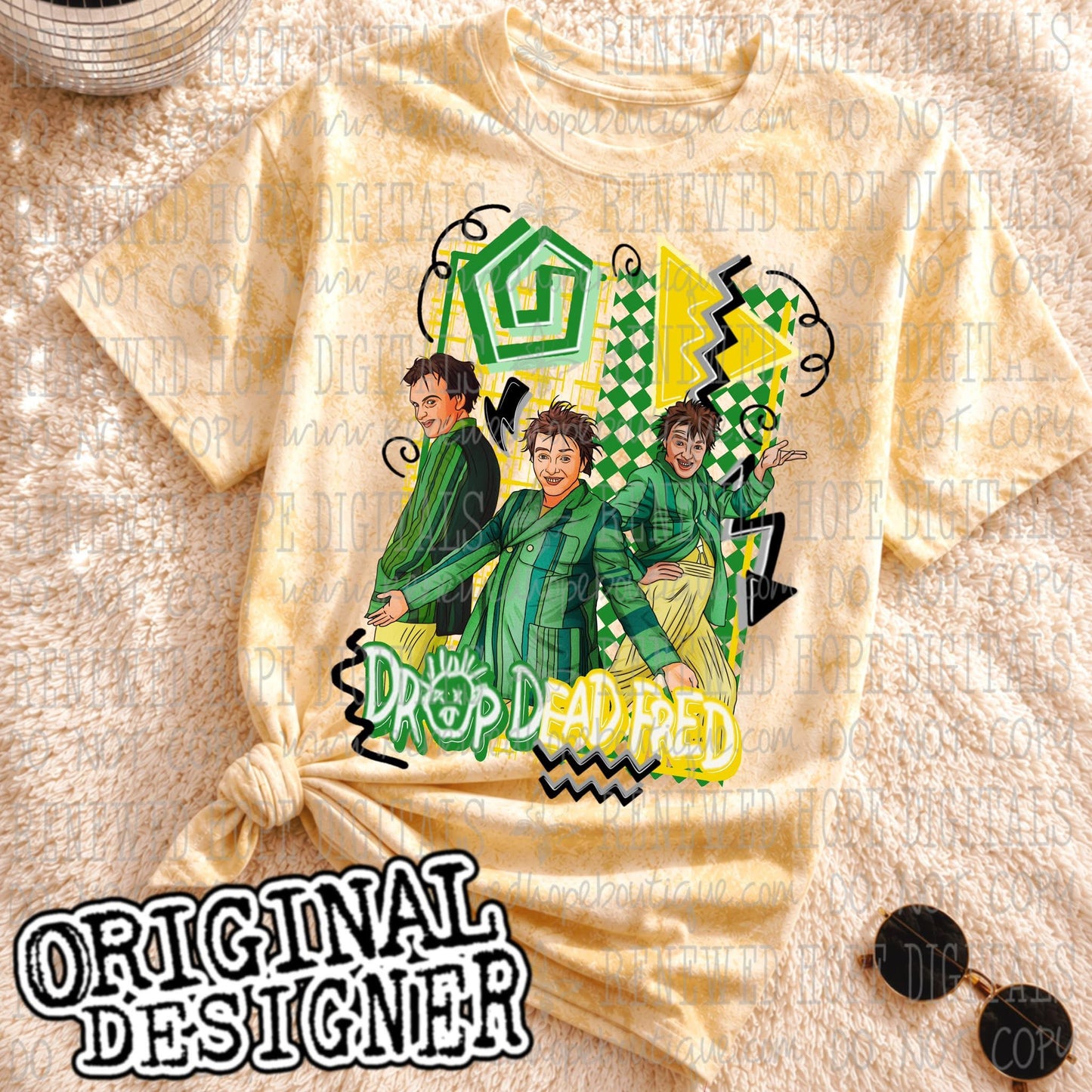 🟢⭐️ RETRO DROP DEAD FRED⭐️🟢