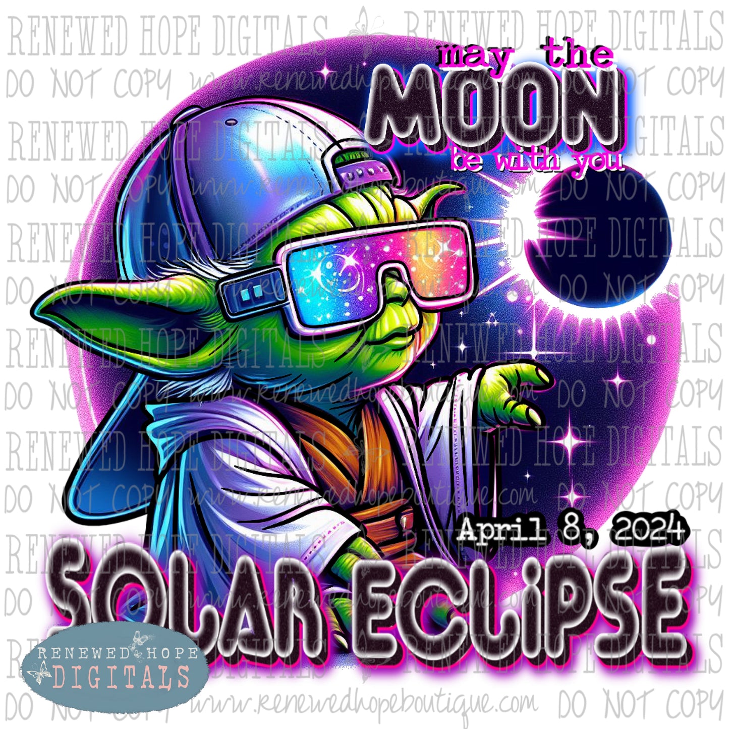 🌖 SOLAR ECLIPSE MAY THE MOON BE WITH YOU🌖