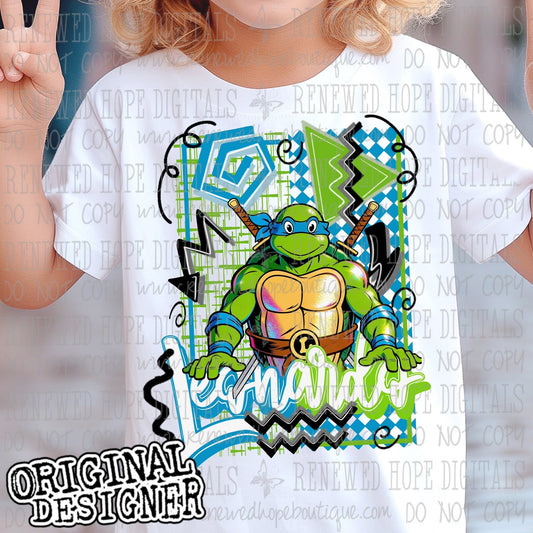 🟢🔷 RETRO LEONARDO 🔷🟢