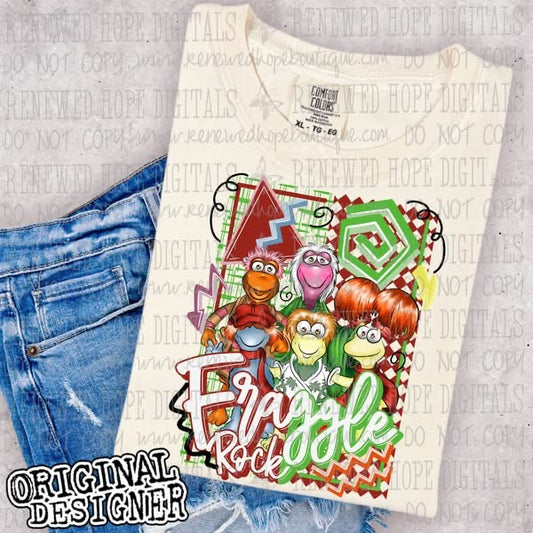 💚🔴 RETRO FRAGGLE ROCK 🔴💚