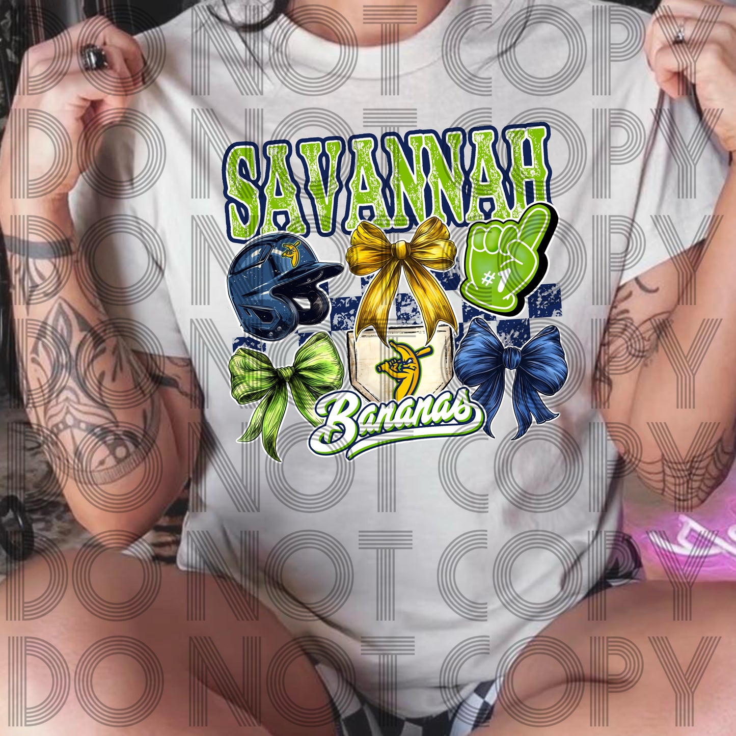 ⚾️ SAVANNAH 🍌 Coquette 💚💙💛